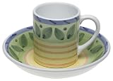 Caleca Girasole 8-Piece Mug and Soup Bowl Set, Service for 4