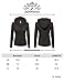 ZENNESSA Women's Active Long Sleeve Fave zip up Hoodie Jersey Jacket