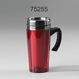 Search : Creative Home 16 oz Travel Mug with Handle - Red
