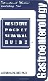Gastroenterology Resident Pocket Survival Guide (RESIDENT POCKET SURVIVAL GUIDE SERIES)