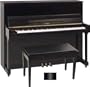 48" Traditional Upright Piano (Ebony Polish)
