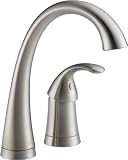 Delta 1980-SS-DST Pilar Single Handle Bar/Prep Faucet, Stainless