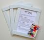 Kids Art Frames - Button Frames - Decorate Your Own White Lightweight Plastic Frames - Standard Size