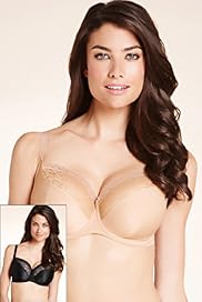 2 Pack Rose Lace Underwired DD Bras