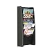 Safco Model 5-Pocket Leather Look Magazine Rack, Black (5575)