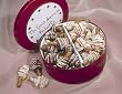 Milk and White Chocolate Caramel Crunch Pretzel Gems--16 oz. Tin