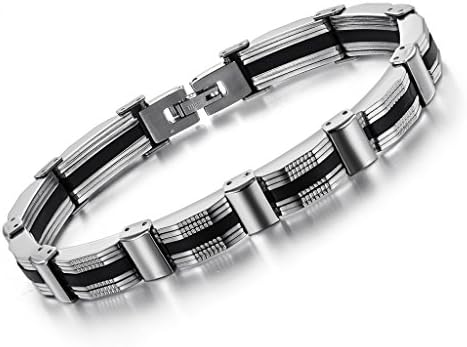 Dixivi Jewelry Stainless Steel Mens Boys Cool Bracelet