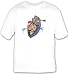 T-shirt with rowing, leisure, oar, duck, sport, boat, bird