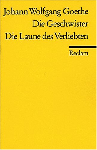 Die Geschwister\Die Laune des Verliebten