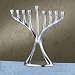 Aluminum Modern Menorah