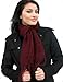 Handmade LARGE Scarf - Sonoma Wine (Men/women, 100% Knitted By Hand) [Apparel]