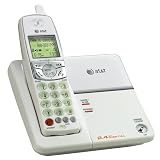 AT&T 2801 2.4GHz Digital Cordless Caller ID Phone (White)