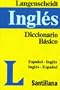 Diccionario b�sico ingl�s Langenscheidt: espa�ol/ingl�s  ingl�s/espa�ol (Spanish Edition)