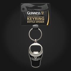 Guinness Pint Opener 3D Keyring