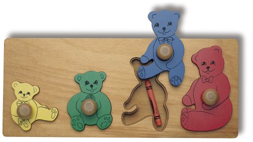41FVWRQ25QL Hide & Seek Teddy Bear Puzzle