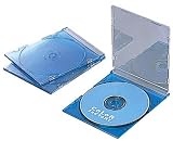 ELECOM CFC-01BU03 スリムCDケース(3枚パック)