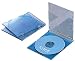 ELECOM CFC-01BU03 スリムCDケース(3枚パック)