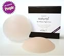 Nippies Natural Reusable Waterproof Ultra Thin Matte Silicone Nipple Cover Pasties - ADHESIVE - BEIGE