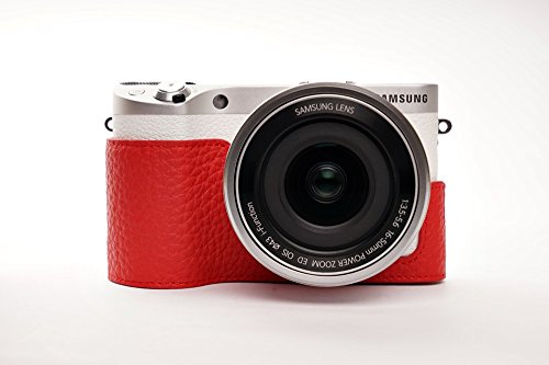 8 Colors! Handmade Genuine Camera Half Leather Case Bag Cover for Samsung NX500 (please leave seller a note which color you prefer)