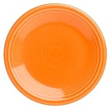 Fiesta Tangerine 464 7-1/4-Inch Salad Plates, Set of 4