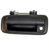 88-92 Corolla Prizm Front Outside Outer Exterior Black Door Handle Left Driver