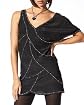 One Shoulder Studded Petal Dress Product Image