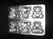 1991 Wilton 6 Miniature Bear Cake Baking Pan - 2705-4497