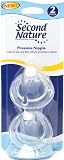 CLOSEOUT Second Nature Preemie Nipple 2 Pk