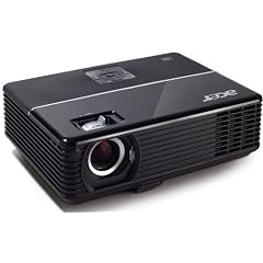 Acer P1165 DLP-Projektor (SVGA, 800x600, 2400 ASNI Lumen, Kontrast 2700:1) schwarz