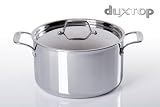 Duxtop Whole-Clad Tri-Ply Stainless Steel Induction Ready Premium Cookware SaucePan with Cover 6-12-Quart Discount
