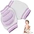 Breathable Unisex Infant Toddler Baby Kneepads Knee Pad Crawling Safety Protector Toddler Crawling knee Purple