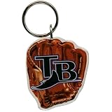 Tampa Bay Devil Rays - Glove Logo Acrylic Keychain
