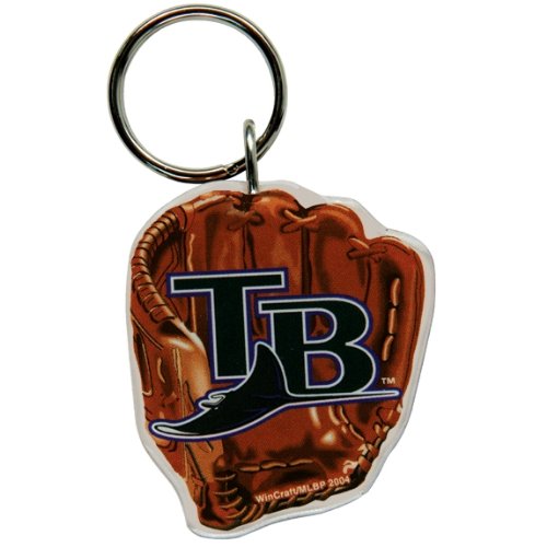 Tampa Bay Devil Rays - Glove Logo Acrylic Keychain