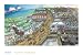 A Day at the Beach by Bogushefsky. Size 31.89 inches width by 17.83 inches height. High Quality Art Poster Print