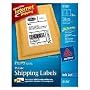 AVE8126 - White Inkjet Shipping Labels