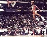 Sporting Goods : MICHAEL JORDAN 16X20 PHOTO SLAM FROM FREE THROW LINE (BASKETBALL)