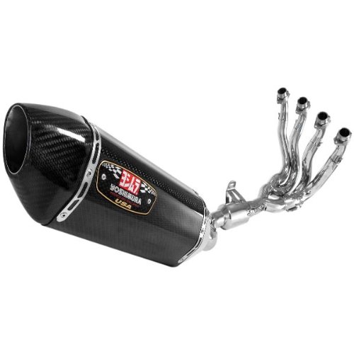 Yoshimura R77 Full Exhaust - Carbon Fiber Muffler 