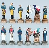Alamo Chess Set, King:3-1/4