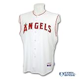 Los Angeles Angels Authentic COOL BASE Home MLB Baseball Jersey