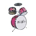 Music Alley Junior Drum Kit - Red