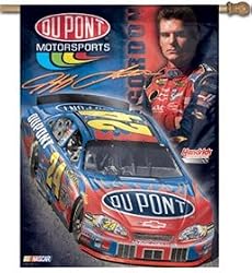Jeff Gordon 27"x37" Banner - NASCAR Sports Merchandise