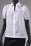 Theory - Theory Lawn "Gertie" Top in White (Final Sale)