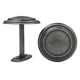 Levolor Medallion Drapery Holdbacks, Pair of 2, Antique Pewter