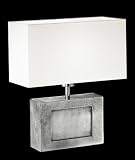 Tischleuchte Shine Alu, 1-flammig, Antik – Fischer 43211