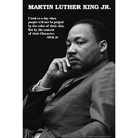 Martin Luther King Jr. (Character Quote) Art Poster Print - 24" X 36"