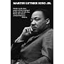 Martin Luther King Jr. (Character Quote) Art Poster Print - 24" X 36"