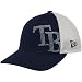 New Era Tampa Bay Rays Youth Girls Navy Blue-White Jersey Shimmer ...
