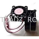 Hot Racing Black Multi Mount Fan Cool Heat Sink MH550TE01, Slash 2WD