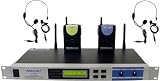 Hisonic 96-Channel UHF Wireless Headset & Lapel Microphones, HSU960LT