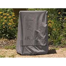 Smoker Cover : 32 x 32 x 40 Grey: Patio, Lawn &amp; Garden
